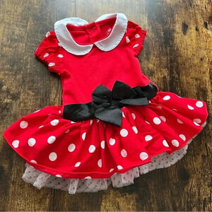 Disney Baby by Disney Store | infant Minnie Mouse onesie. Size: 0-3M.